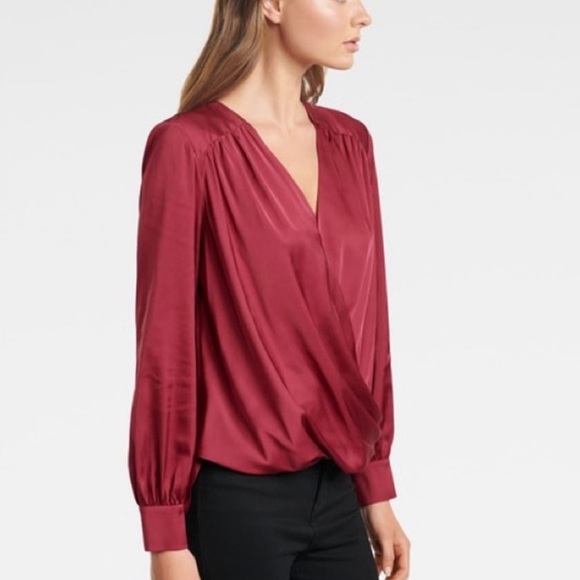 Ever New Sandra Gathered Yoke Wrap Shirt - Picture 4 of 9